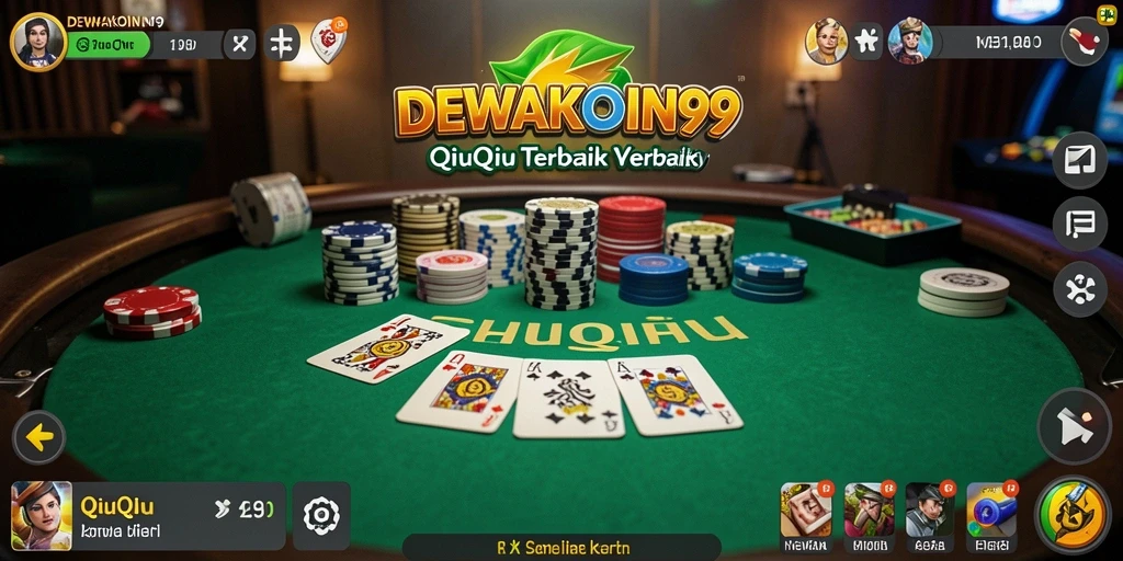 Tampilan gameplay DEWAKOIN99 yang menarik dan dinamis.