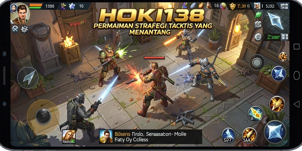Screenshot HOKI138 menunjukkan aksi pertempuran strategi yang mendebarkan.