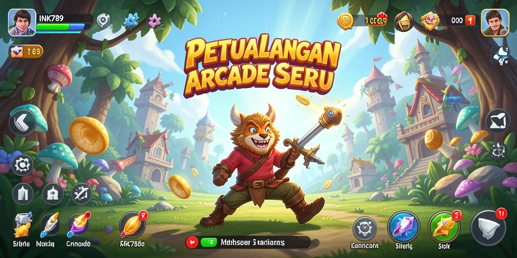 Tampilan gameplay INK789 yang seru dan menantang.