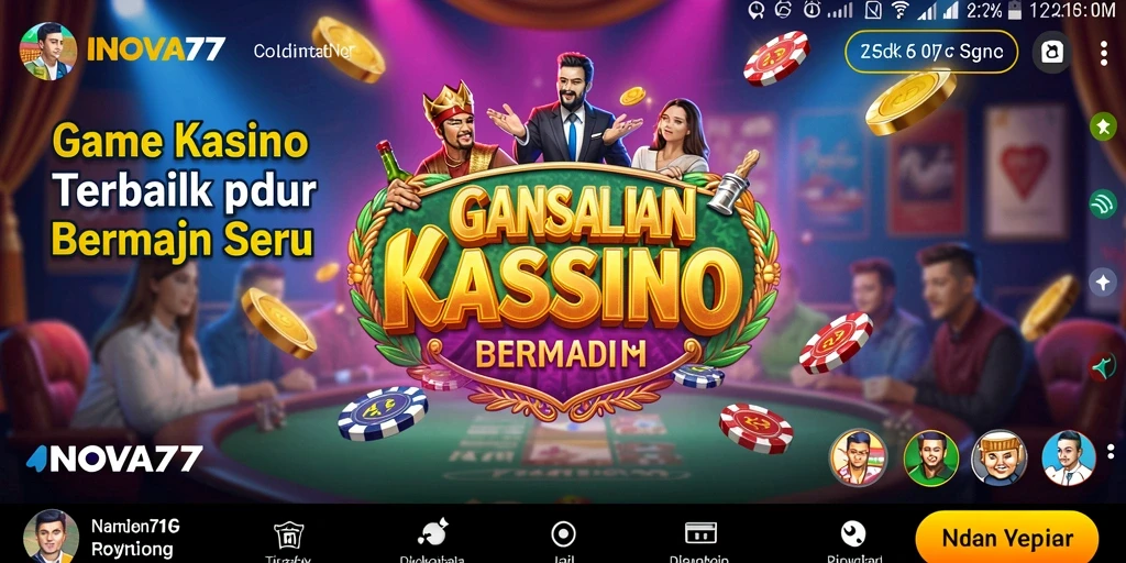 Gameplay seru di INOVA77 dengan grafis yang memukau.