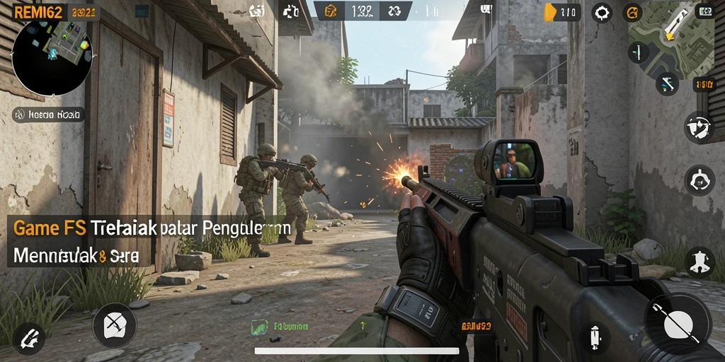 Gameplay REMI62 yang intens dan mendebarkan dengan grafis luar biasa.