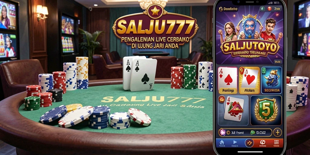Tampilan gameplay menarik SALJU777 saat bermain Live Casino.