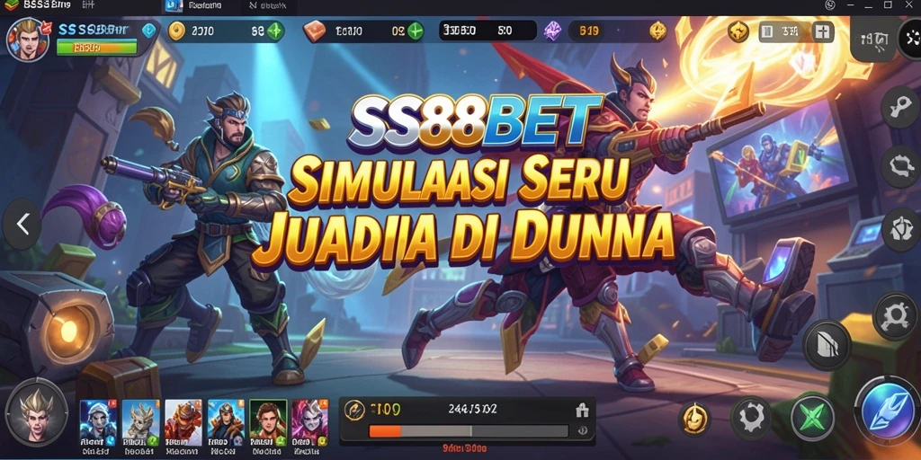 Tampilan gameplay SS88BET yang mendebarkan dan penuh tantangan.